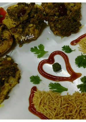 A picture of Masala Pav.