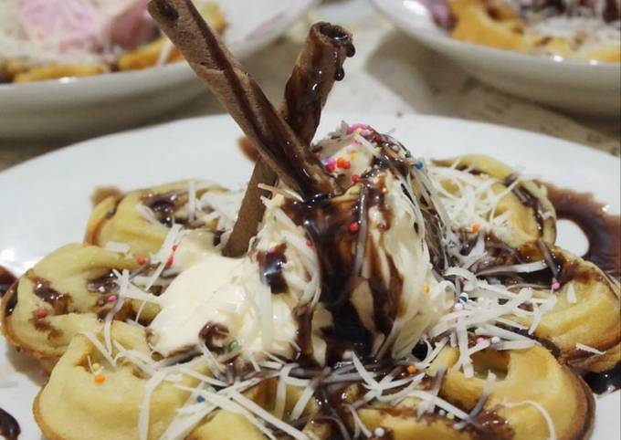 Resep Waffle Oleh Ria Harsanti Cookpad