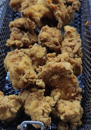 Una foto de Nuggets de pollo tipo franquicia. (Rápidos)