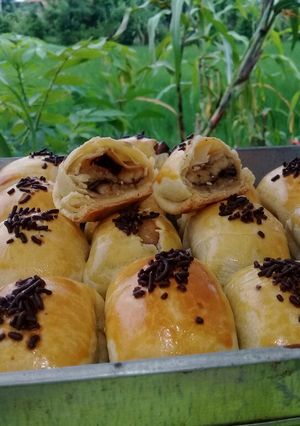 Foto resep Bolen pisang coklat bandung kulit berlapis lapis