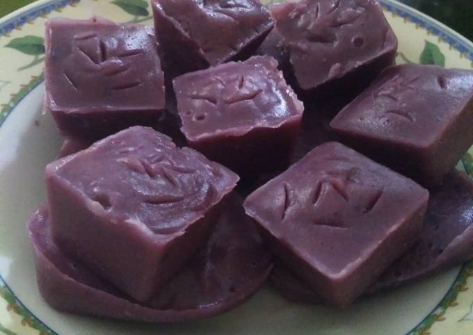 Ternyata begini lho! Resep gampang membuat Bolu ubi ungu kukus sederhana 😊  menggugah selera