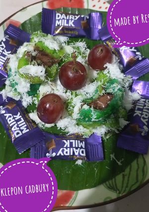 Foto resep Klepon Cadbury🍫🍫