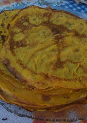 Una foto de Panqueques de Zapallo Cabutia
