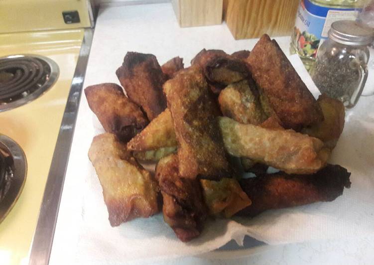 Recipe of Ultimate Super easy egg rolls