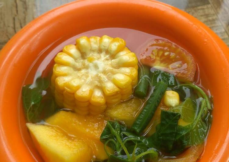 Resep Sayur bening labu kuning muda Anti Gagal