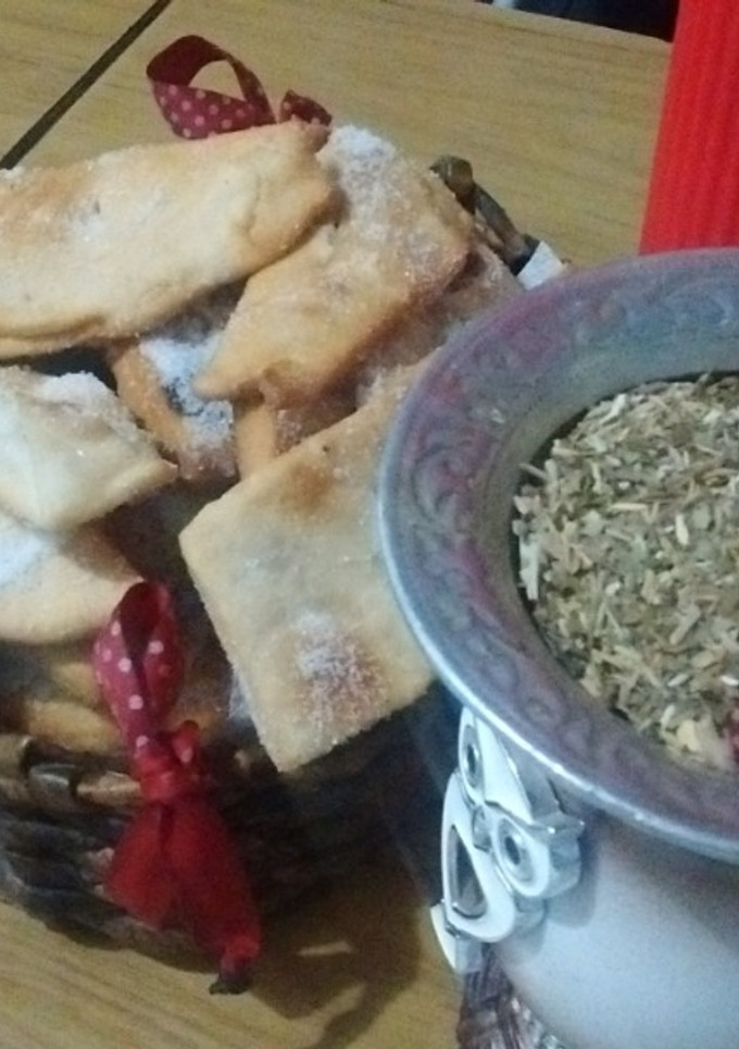 Una foto de Torta frita sin grasa