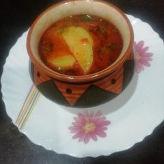 A picture of Vrat wali Aloo Curry.