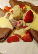 Vanília krém - Angol krém -Creme anglaise - édességekhez, palacsintákhoz, gyümölcsök-kísérőjének