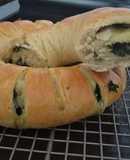 Rosca rellena de espinaca 😋