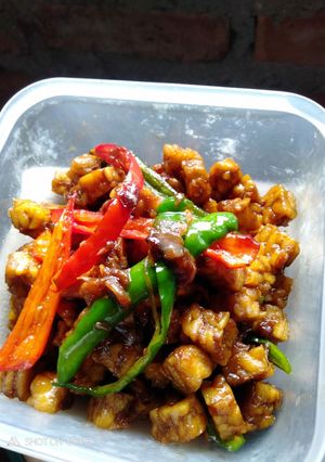 Foto resep Tempe tumis kecap