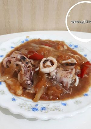 Foto resep Cumi Saos Padang Simple