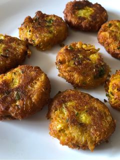 Una foto de Hamburguesas de falafel