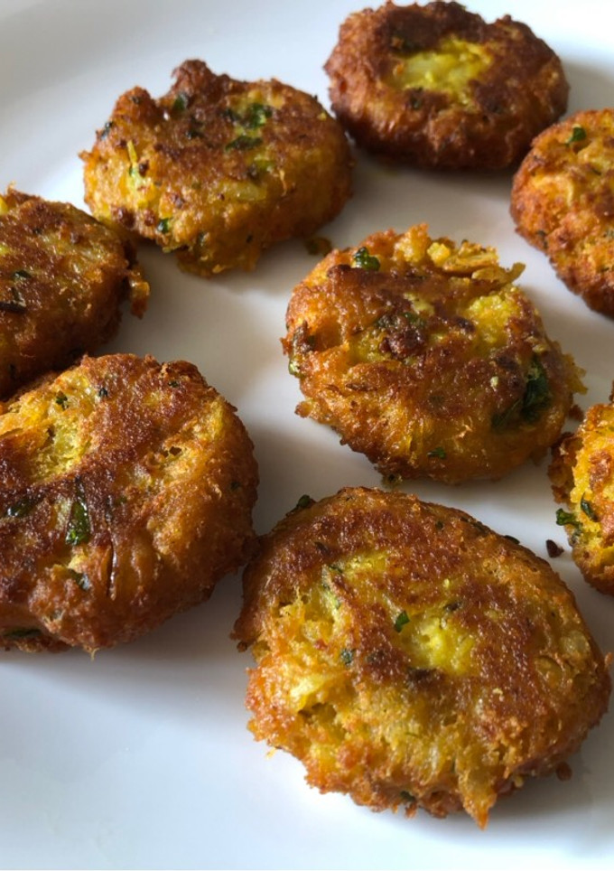 Una foto de Hamburguesas de falafel
