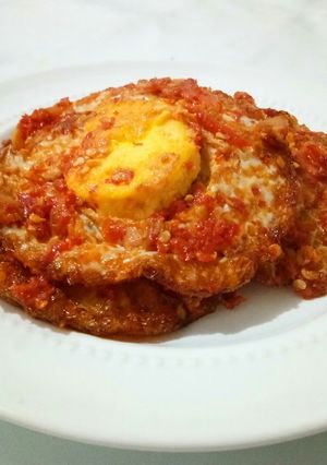 Foto resep Telur Ceplok Balado