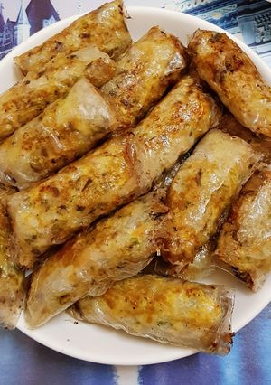 Hình của món Bánh đa nem.