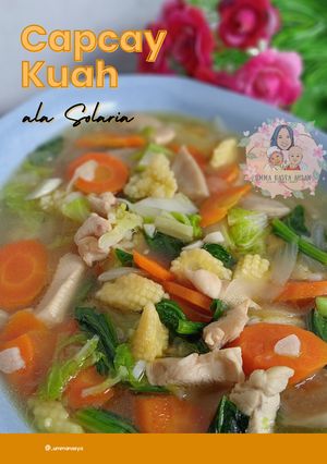 Foto resep Capcay kuah ala Solaria 🥰 (simple dan enak)