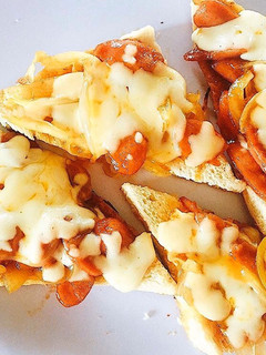 Foto resep Pizza roti tawar teflon