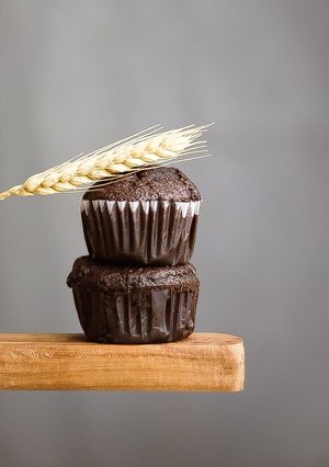 Foto resep Sourdough Discard Chocolate Muffin
