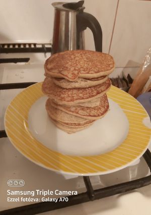 Gluténmentes-vegán -cukormentes amerikai palacsinta recept fotója