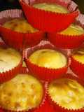 Cupcake de manzana verde
