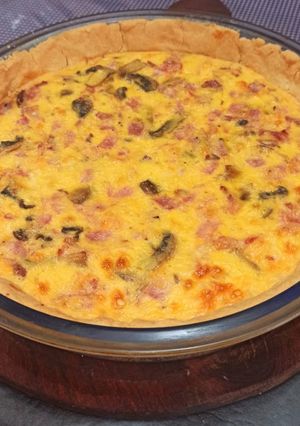 Una foto de Quiche lorraine
