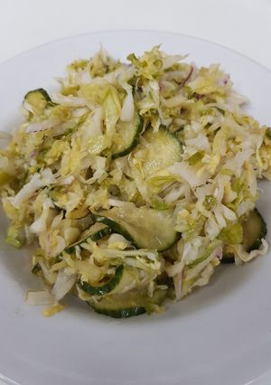 Friss káposztasaláta recept fotója