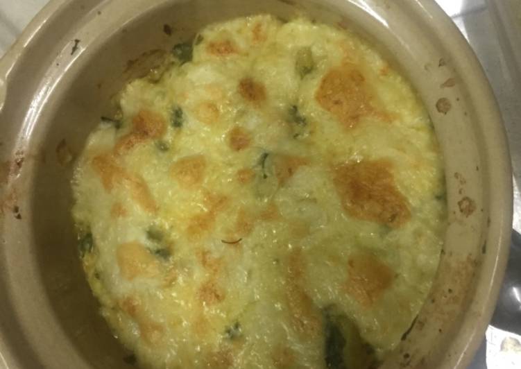 طاجين رز بالبشاميل