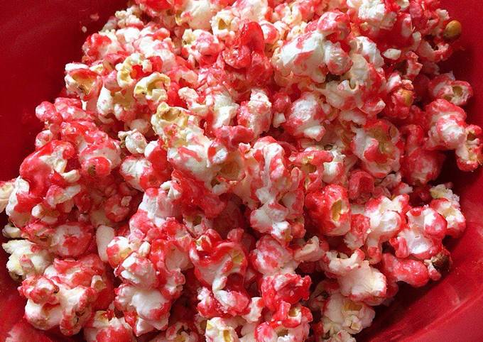 Red hot popcorn Recipe by 🌈NinjaMommaKitchen🌈 - Cookpad
