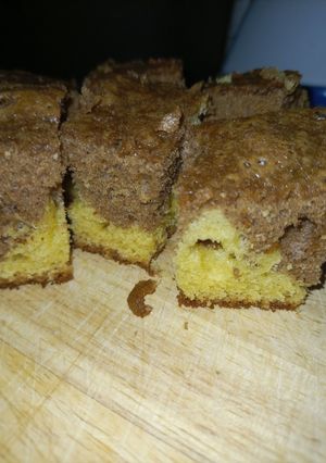 Una foto de Budín marmolado