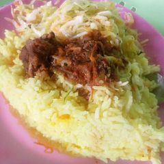 A picture of Tumeric rice#festiveseasoncontest_Kakamega.