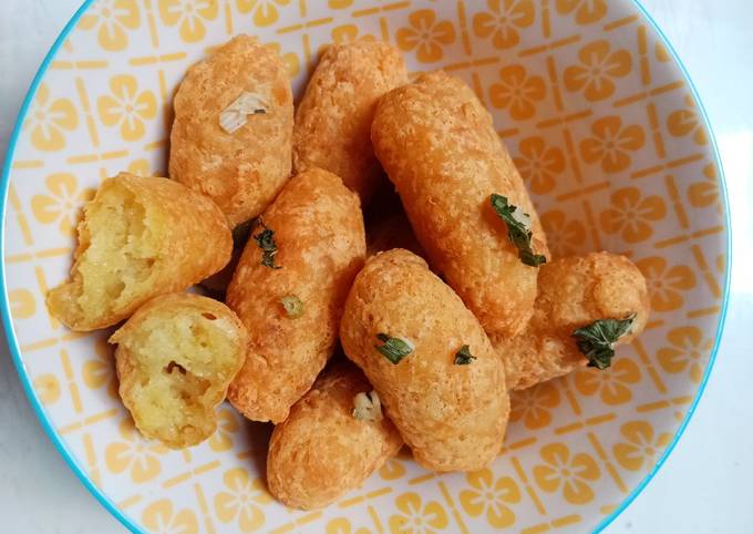 Resep: Finger Food Kentang Keju Crispy Gluten Free Ekonomis Untuk Dijual