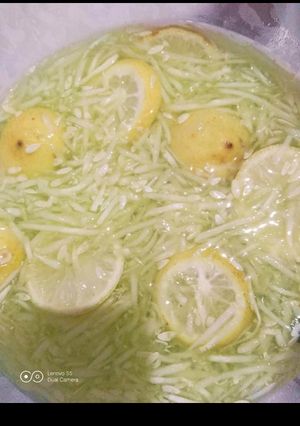 Foto resep Es timun lemon seger