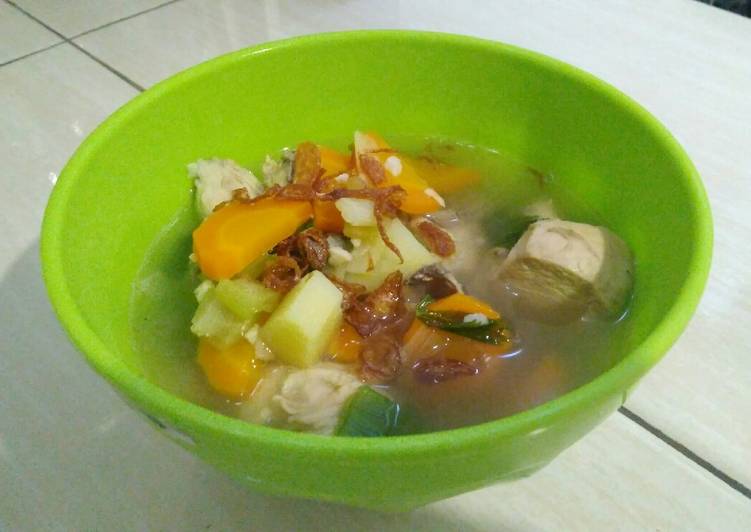 Resep Sop Ayam (Ala PakMin Klaten), Enak Banget