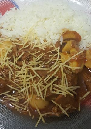 Foto de Carne no molho de cerveja preta