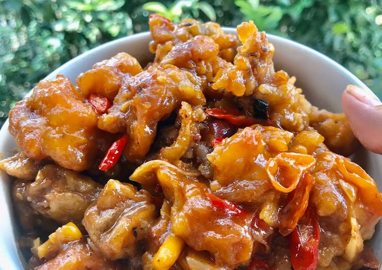 Resep Cumi Asam Manis🦑 Anti Gagal