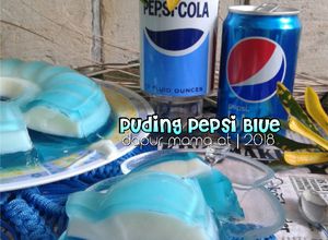 Foto resep Puding Pepsi Blue