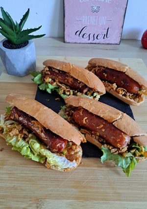 Une photo de Hot-dog re-visité à la diot