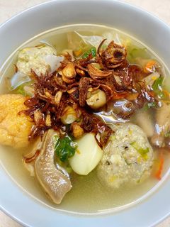 Foto resep Sup baso tahu vegan ala YG Kitchen