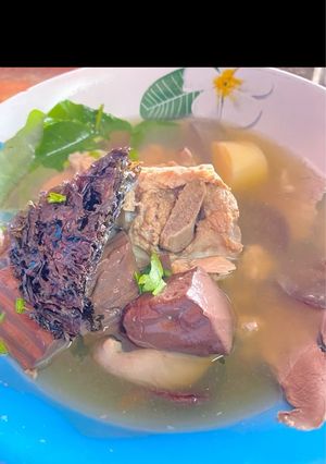 รูปของ ต้มเลือดหมูต้นตำรับบ้านเรา