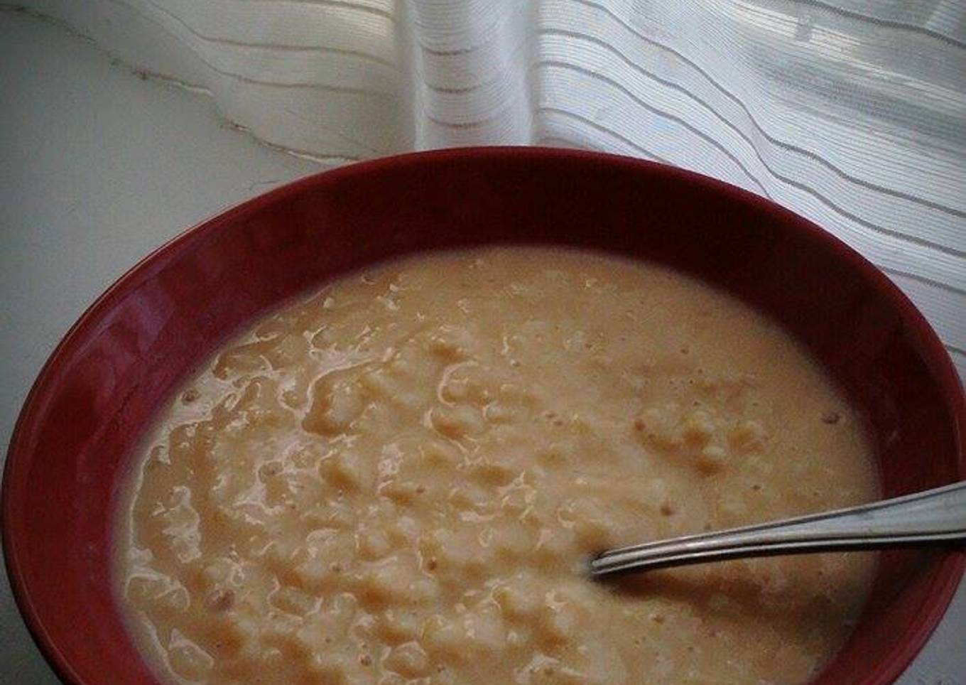 Pudding de arroz (arroz con leche inglés)