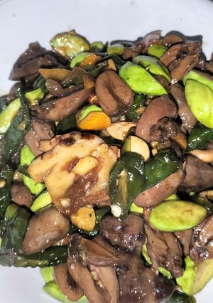 Foto resep Oseng jantung ayam,pete