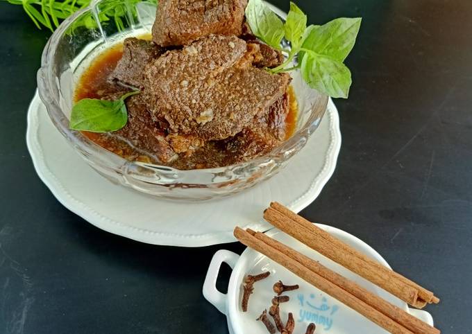 Semur Daging Hemat Gas Bumbu Dasar Putih