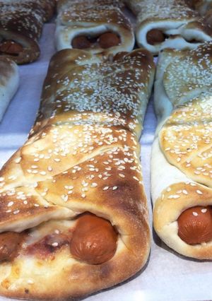 Φωτογραφία της συνταγής Διπλή λουκανικόπιτα