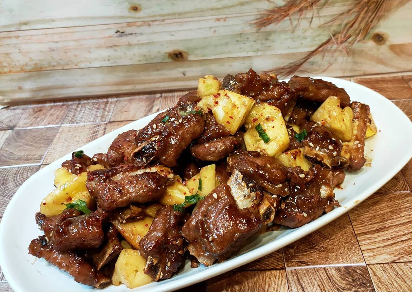 Chinese Sweet and Sour Ribs - utk Menu CNY di rumah