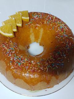 عکسی از دستور کیک پرتقالی & سس پرتقالی