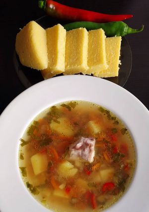 O poză a rețetei BORȘ DE PEȘTE 🍲 🐟.