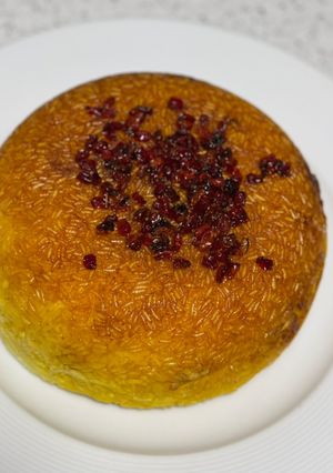 عکسی از دستور ته چین مرغ