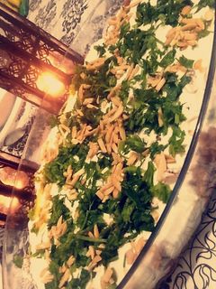 صورة لوصفة فتة باذنجان 🌺