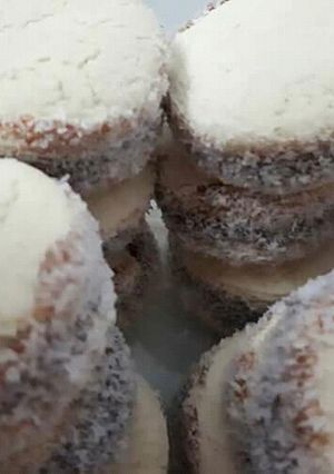 Una foto de Alfajor de almidón de mandioca
