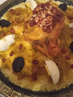A picture of Moroccan Couscous.